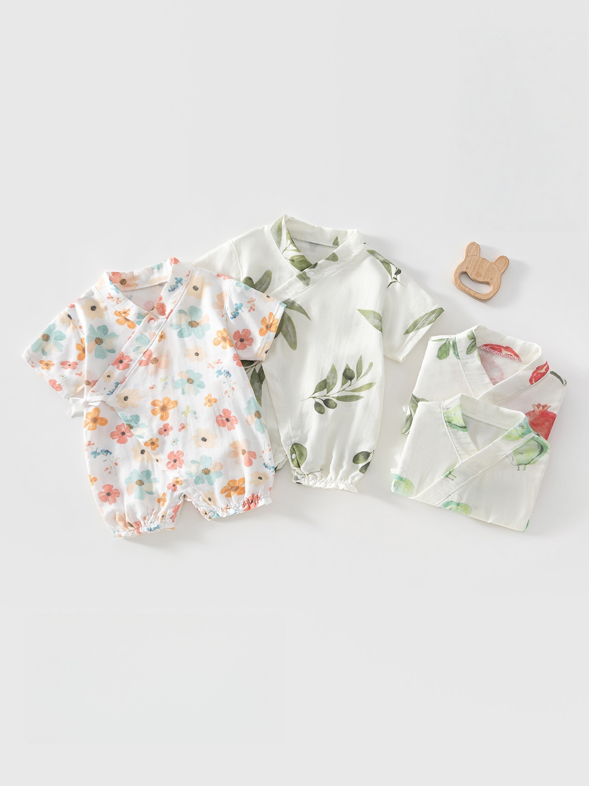 Bamboo Bodysuit Baby - Летний комбинезон для новорожденных от 0