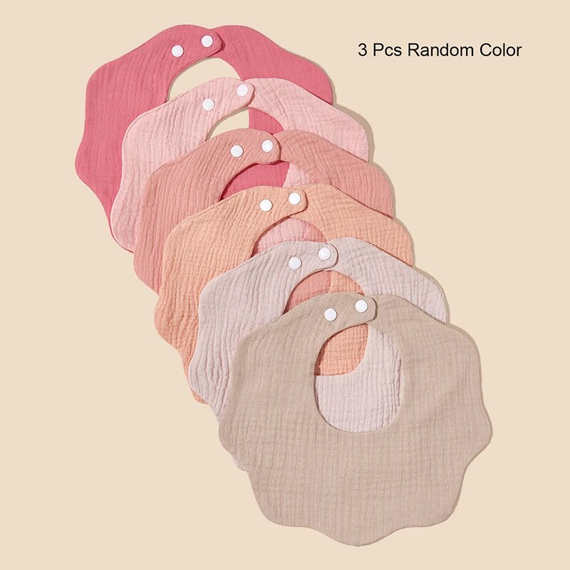Printed Bibs Pack - 3 упаковки (случайные цвета) Детские нагрудники-банданы