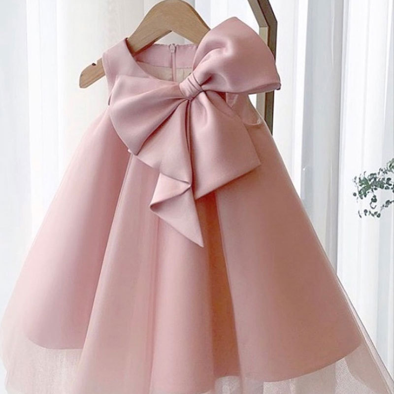 Baby Clothing Essentials - Летнее платье с большим бантом для