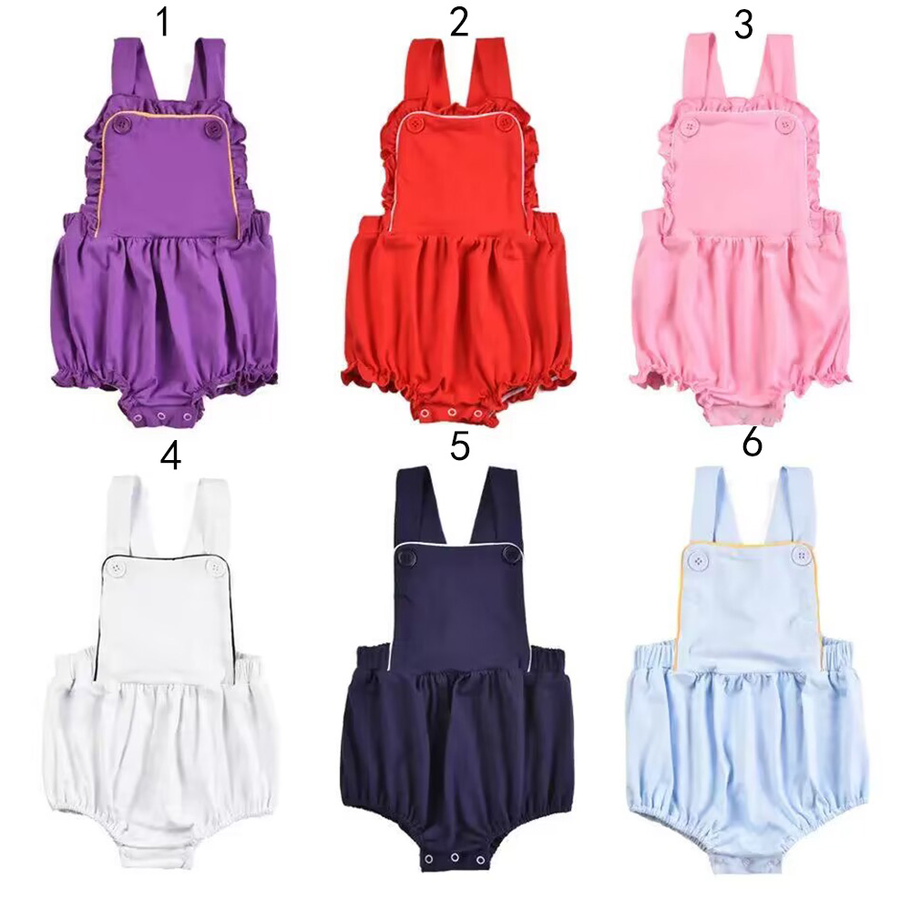 Bamboo Bodysuit Baby - Летние Комбинезоны для маленьких девочек, зеркальная