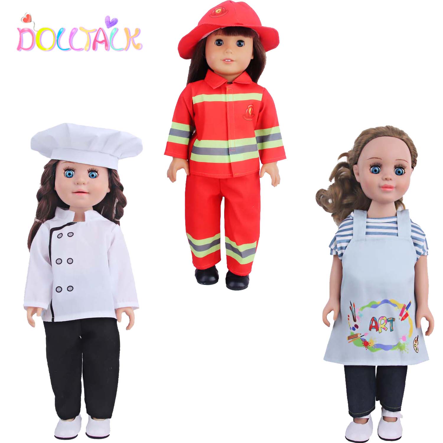 Baby Clothing Essentials - Ролевая американская 18-дюймовая кукла для девочек,