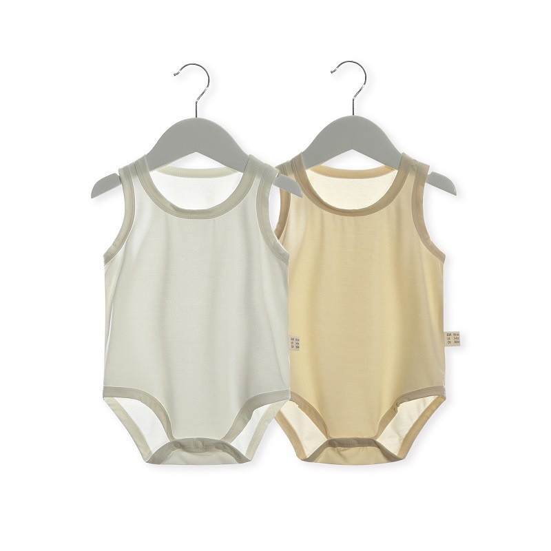 Bamboo Bodysuit Baby - Детский боди без рукавов из бамбука,