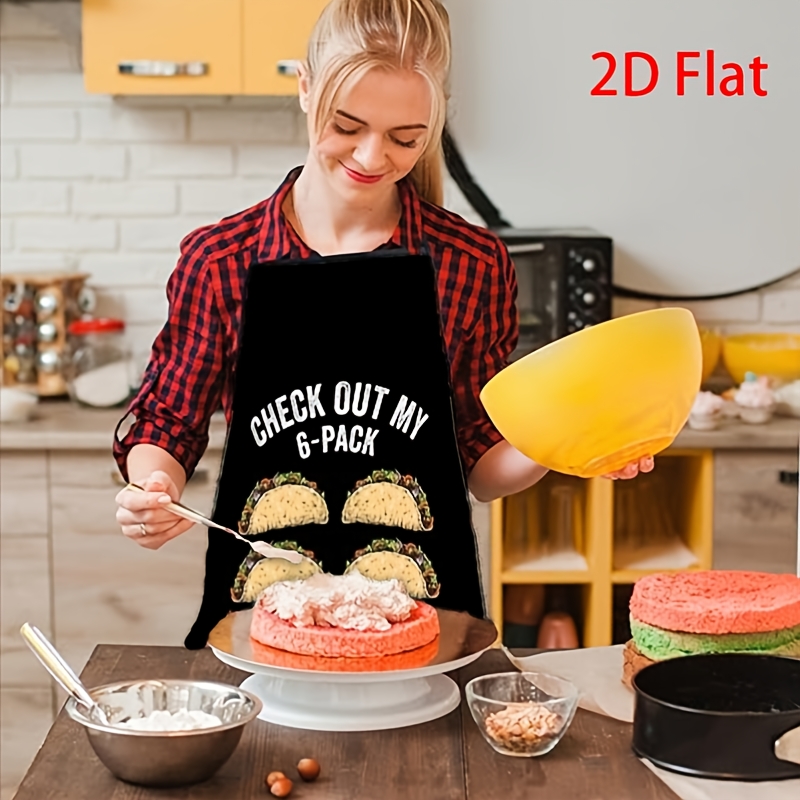 Забавный фартук с принтом тако – обзор и цена Printed Bibs Pack