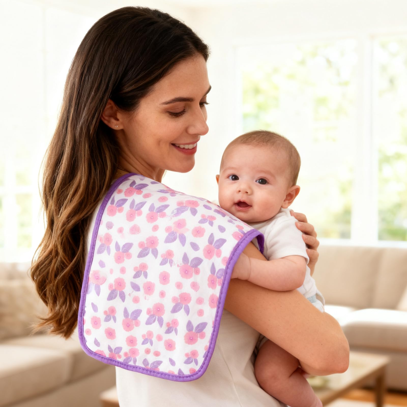 Набор из 8 органических хлопко – обзор и цена Printed Bibs Pack