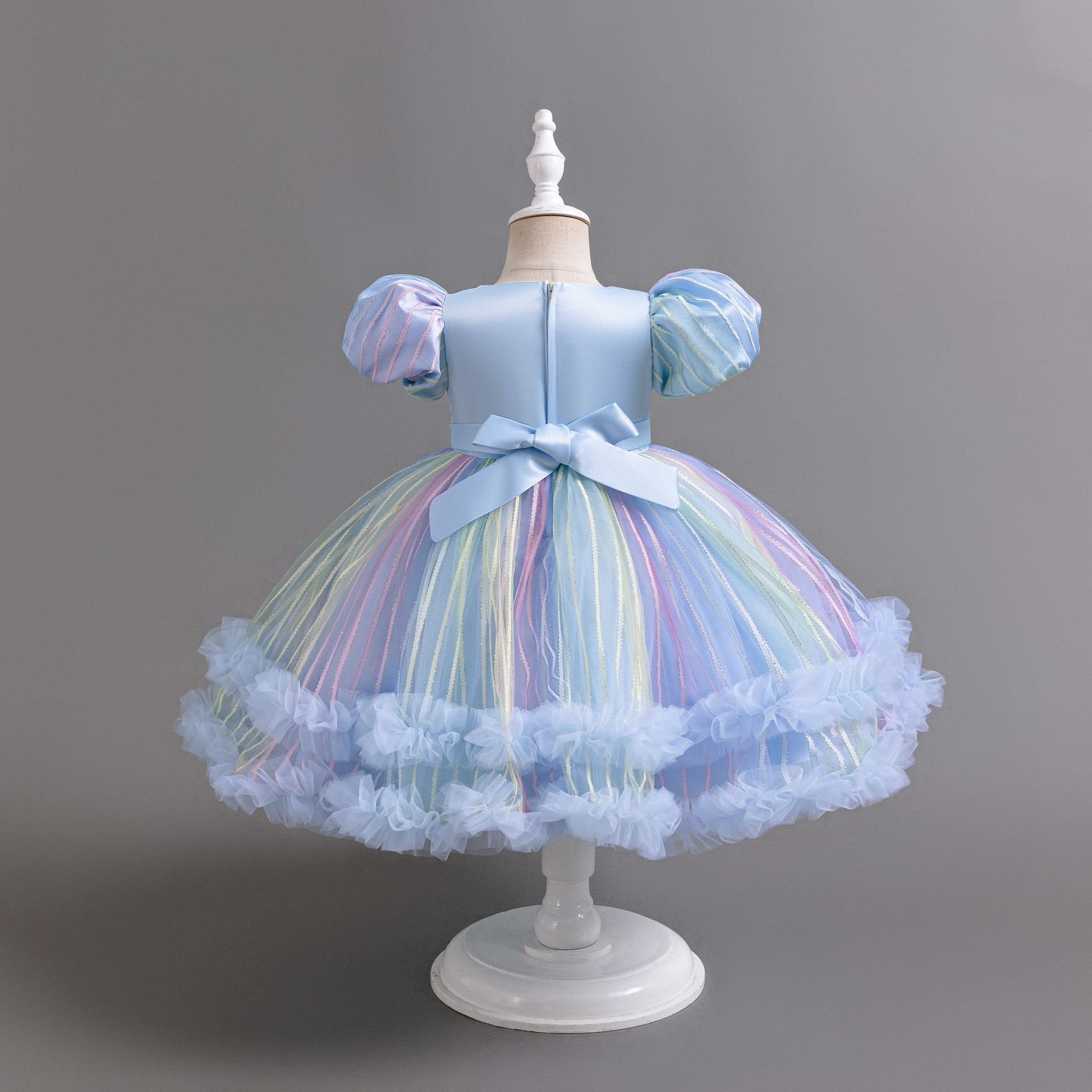 Новое детское платье, бальное  – обзор и цена Baby Clothing For Girls