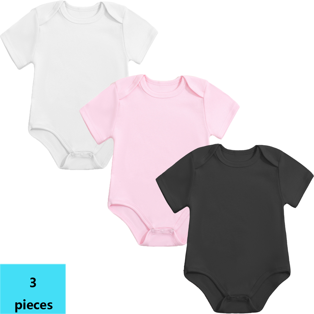 Комплект из 3 хлопковых комбин – обзор и цена Bamboo Bodysuit Baby
